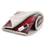 IMETEC Plaid elettrico riscaldabile Adapto Velvet Tartan 16715