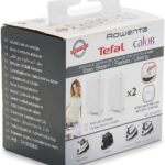 Rowenta Tefal 2x Filtri Acqua anti calcare Fasteo Liberty Easy Steam XD9060E0