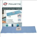 ROWENTA ZR816001 - 4 SACCHETTI MICROFIBRA ORIGINALI x AQUA EXCEL BULLY COLLECTO