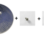 Doccetta Filtro 2 Fori con 2 viti Originale Macchina Caffè SAECO GAGGIA